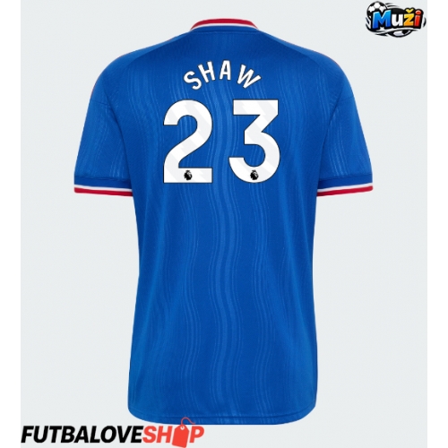 Dres Manchester United Luke Shaw #23 Preč 2026-27 Krátky Rukáv